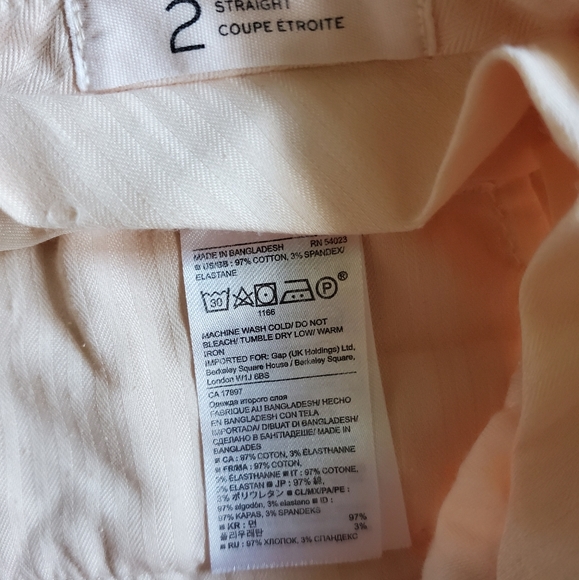 Banana Republic Straight Leg Light Pink Chino - Picture 6 of 6
